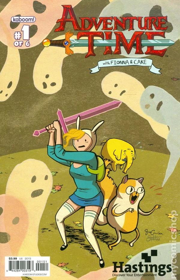 Adventure Time: Fionna & Cake [Hastings] #1 (2013) Comic Books Adventure Time with Fionna and Cake