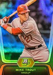 Mike Trout Baseball Cards 2012 Bowman Platinum Prices