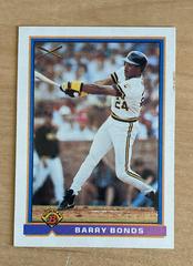 Barry Bonds Baseball Cards 1991 Bowman Prices