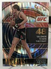 Amanda Nunes [Silver] #18 Ufc Cards 2022 Panini Select UFC Numbers Prices