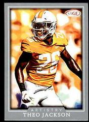 Theo Jackson [Silver] #ART-TJ Football Cards 2022 Sage Hit Artistry Prices