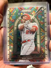 2022 Mike Trout  Panini Prizm Stained Glass   #SG-5 Basketball Cards 2012 Panini Prizm Prices