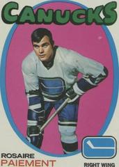Rosaire Paiement Hockey Cards 1971 Topps Prices