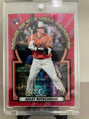 Adley Rutschman [Mega Box Mojo Red] #ROYF-4 Baseball Cards 2023 Bowman Chrome Rookie of the Year Favorites Prices