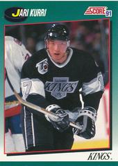 Jari Kurri #50T Hockey Cards 1991 Score Rookie Traded Prices