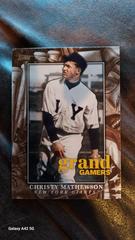 Christy Mathewson #GOG-23 Baseball Cards 2024 Topps Grand Gamers Prices