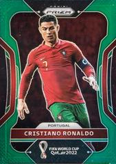 Cristiano Ronaldo [Green] #175 Soccer Cards 2022 Panini Prizm World Cup Prices