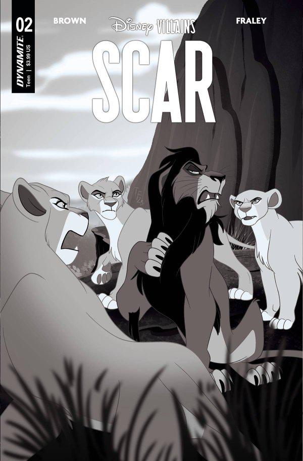 Disney Villains: Scar [Forstner Sketch] #2 (2023) Comic Books Disney Villains: Scar