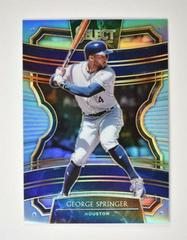 George Springer [Carolina Blue] #101 Baseball Cards 2017 Panini Donruss Optic Prices