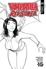 Vampirella / Red Sonja [Moss Sketch] #1 (2019) Comic Books Vampirella / Red Sonja Prices
