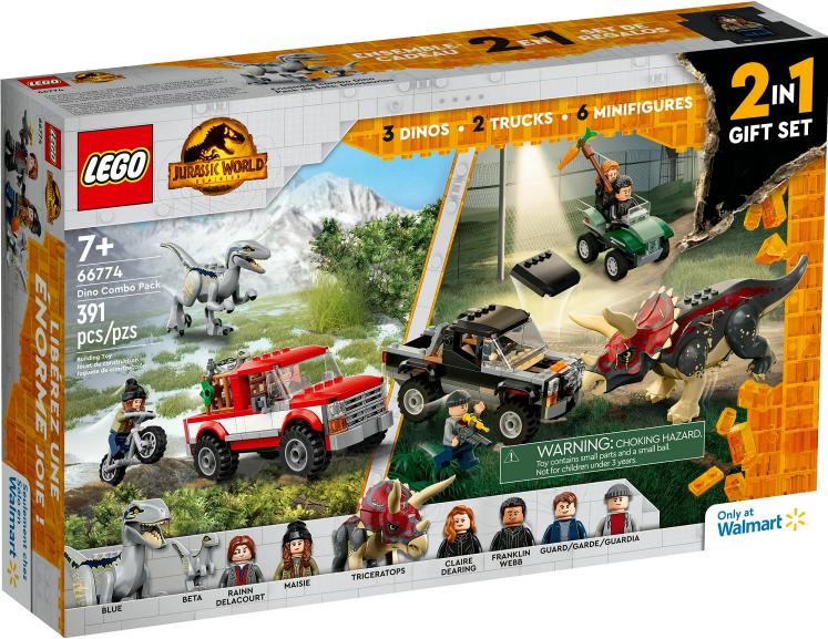 Jurassic World Bundle Pack #66774 LEGO Set Prices | New, Boxed, Loose ...