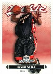 Dwyane Wade Basketball Cards 2003 Upper Deck MVP Prices