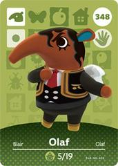 Olaf #348 [Animal Crossing Series 4] Amiibo Cards Prices