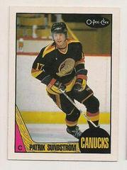 Patrik Sundstrom #34 Hockey Cards 1987 O-Pee-Chee Prices