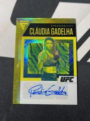 Claudia Gadelha [Gold] #FA-CGH Ufc Cards 2021 Panini Chronicles UFC Flux Auto Prices