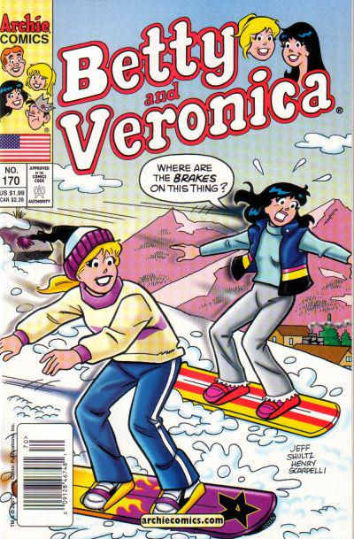 Betty and Veronica #170 (2002) Comic Books Betty and Veronica