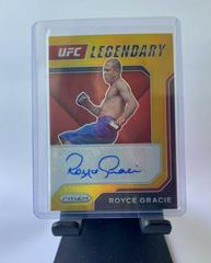 Royce Gracie [Gold] Ufc Cards 2022 Panini Prizm UFC Legendary Signatures Prices