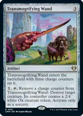 Transmogrifying Wand #981 Magic Commander Masters Prices