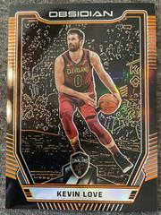 Kevin Love [Orange] Basketball Cards 2018 Panini Obsidian Prices