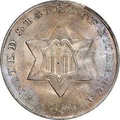 1853 Coins Three Cent Silver Prices