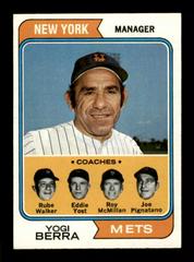 Mets Mgr. , Coaches #179 Baseball Cards 1974 Topps Prices