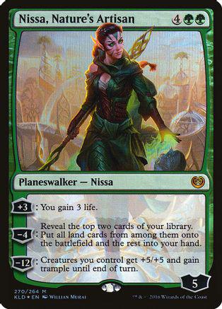 Nissa, Nature's Artisan [Foil] Magic Kaladesh