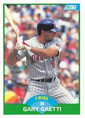 Gary Gaetti #8 Baseball Cards 1989 Score Prices