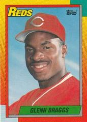 Glenn Braggs #13T Baseball Cards 1990 Topps Traded Prices