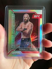 Donald Cerrone [Silver] Ufc Cards 2022 Panini Prizm UFC Bonus Machines Prices