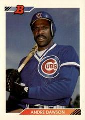Andre Dawson #625 Baseball Cards 1992 Bowman Prices