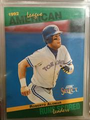Roberto Alomar Baseball Cards 1993 Score Select Stat Leaders Prices