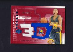 Reggie Miller Basketball Cards 2003 Upper Deck Triple Dimensions 3-D Warmups Prices