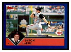 Jason LaRue Baseball Cards 2003 Topps Prices
