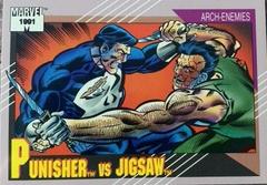 Punisher vs. Jigsaw #100 Marvel 1991 Universe Prices