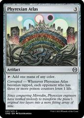 Phyrexian Atlas [Foil] Magic Phyrexia: All Will Be One Prices
