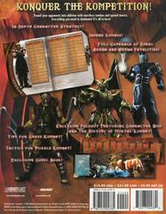 Rear | Mortal Kombat: Deception [Bradygames] Strategy Guide