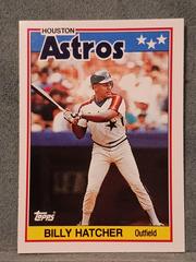 Billy Hatcher #30 Baseball Cards 1988 Topps American Prices