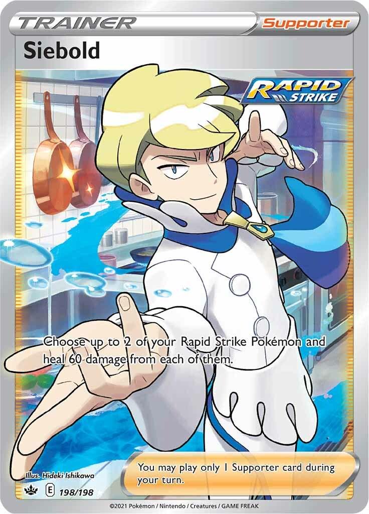 Siebold #198 Pokemon Chilling Reign