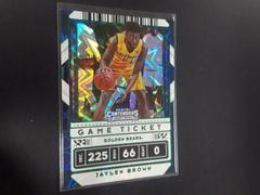 Jaylen Brown [Green Explosion] #10 Basketball Cards 2020 Panini Contenders Draft Picks Prices