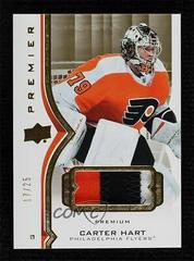 Carter Hart [Patch] Hockey Cards 2020 Upper Deck Premier Prices