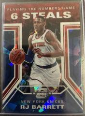 RJ Barrett [Red Cracked Ice] Basketball Cards 2019 Panini Contenders Optic Playing the Numbers Game Prices