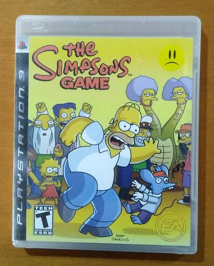 The Simpsons Game | Item, Box, and Manual | Playstation 3