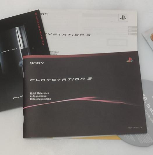 Playstation 3 System 20GB Manual only Playstation 3