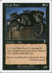 Crypt Rats [Foil] Magic 7th Edition Prices