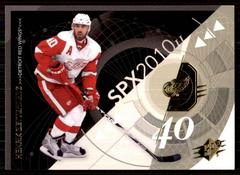 Henrik Zetterberg #36 Hockey Cards 2010 SPx Prices