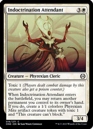 Indoctrination Attendant #16 Magic Phyrexia: All Will Be One