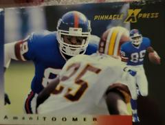 Amani Toomer #108 Football Cards 1997 Pinnacle X Press Prices