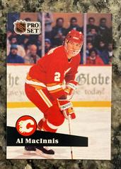 Al MacInnis [French] #33 Hockey Cards 1991 Pro Set Prices