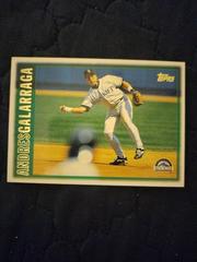 Andres Galarraga #10 Baseball Cards 1999 SP Authentic Prices