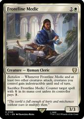 Frontline Medic #169 Magic Lord of the Rings Commander Prices